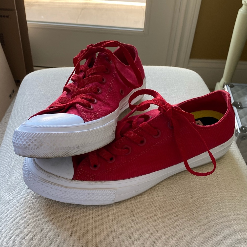 Red Low-Top Converse